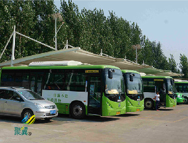 獨(dú)家定制膜結(jié)構(gòu)車(chē)棚|膜結(jié)構(gòu)車(chē)棚減少耗損