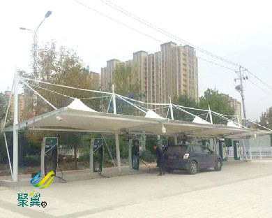 膜結(jié)構(gòu)車棚改變傳統(tǒng)建筑|車棚透光(10%20%)