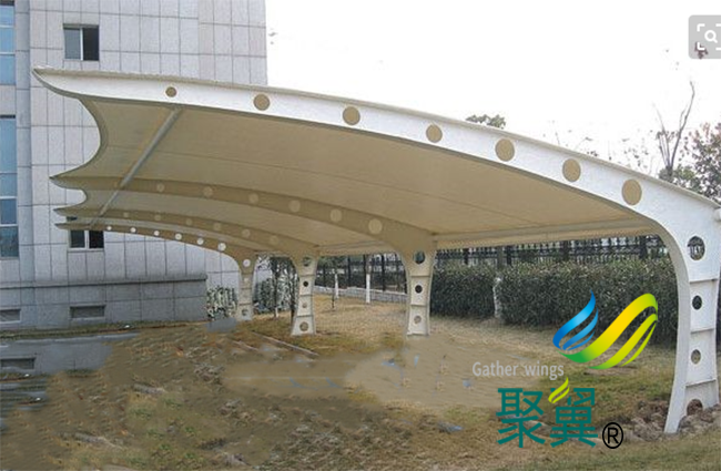 膜結(jié)構(gòu)車(chē)棚的抗風(fēng)關(guān)鍵，膜結(jié)構(gòu)車(chē)棚的抗壓