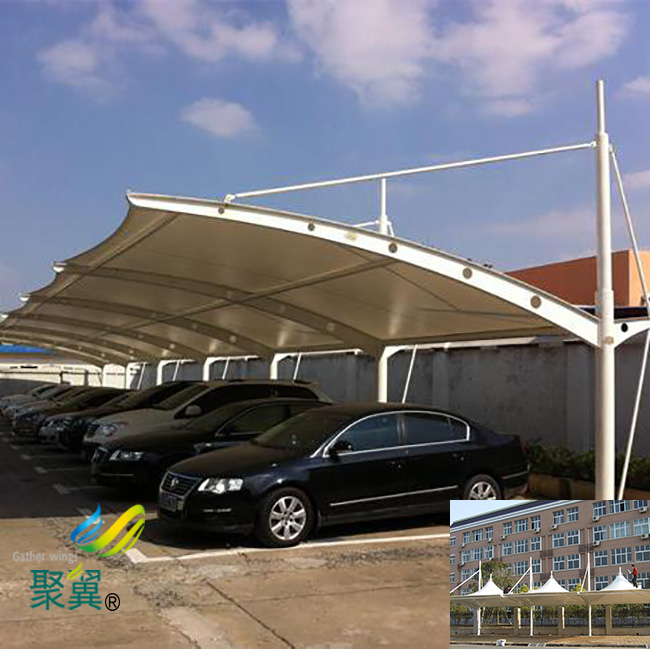 內(nèi)蒙古錫林郭勒盟西烏珠穆沁旗膜結(jié)構(gòu)車棚|膜結(jié)構(gòu)車棚生產(chǎn)