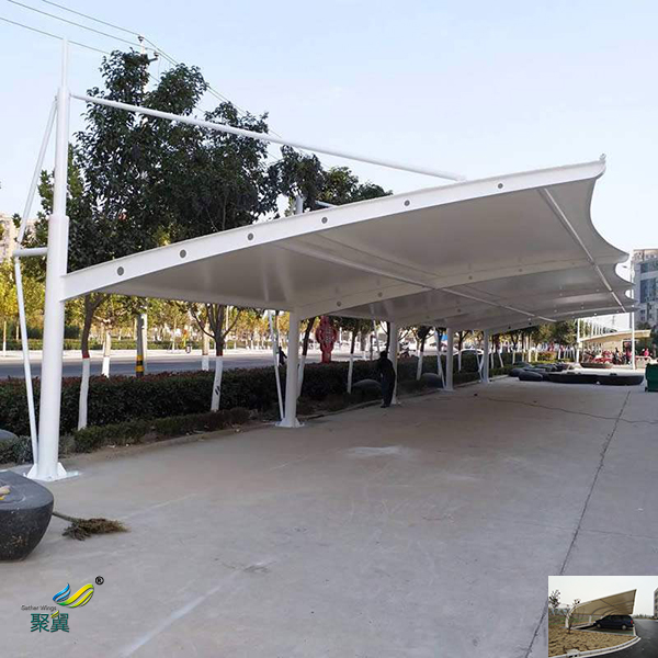 江蘇膜結(jié)構(gòu)定制汽車(chē)充電樁停車(chē)棚景觀報(bào)價(jià)公司施工方案